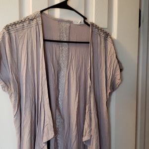 Short sleeve summer cardigan